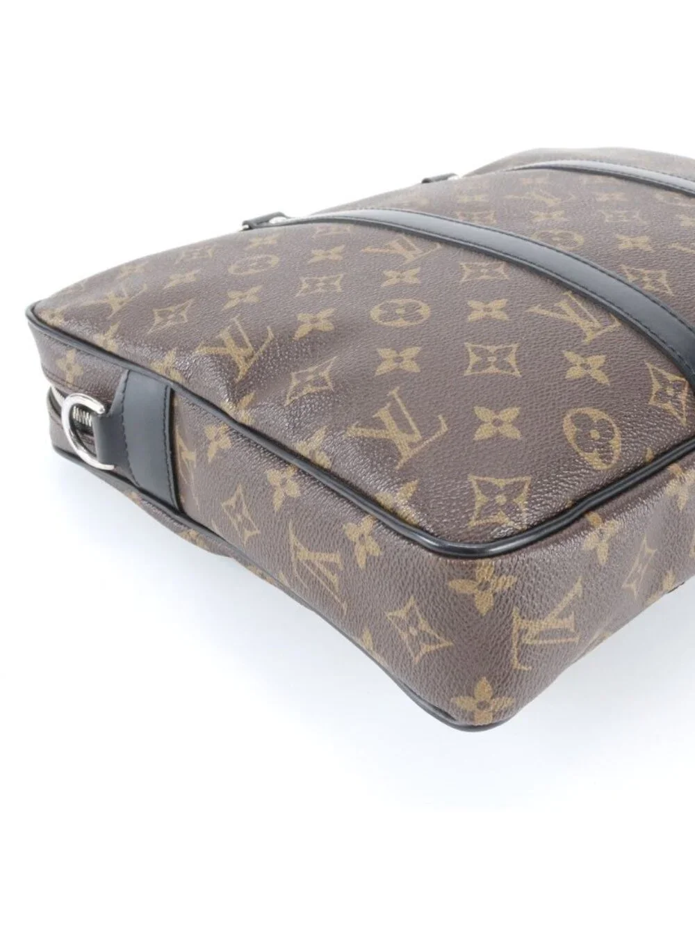 Louis Vuitton Monogram Macassar Porte Document Voyage Pdv Business Bag